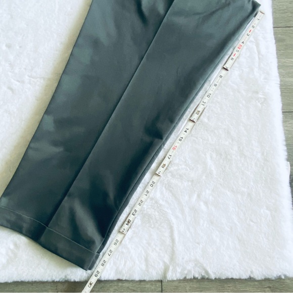 Joseph & Feiss Cuffed Pleated Dress Pants Autosizer Grey Men's Size 44x30 NWT - Picture 15 of 15